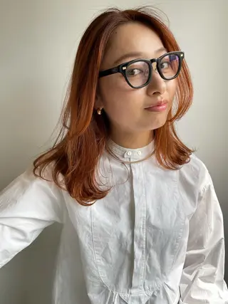 ミディアム カラー 中目黒🌼 🌼ハナのヘアスタイル