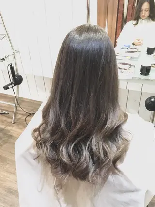 ミディアム セミロング ロング カラー ヘアアレンジ RecheRche【池袋】所属・👑指名率No.1 👑坂口飛翔のヘアスタイル