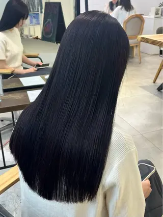 ロング カラー パーマ メンズパーマ/ メッシュ📍ﾕﾘのヘアスタイル