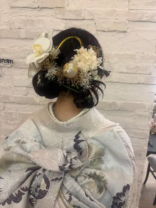 ヘアアレンジ ルプラボウ 石黒よう子のヘアスタイル