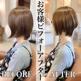 ショート 宮城千奈美🍒 カットモデル募集のヘアスタイル