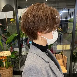 ショート パーマ sand横浜所属・ショート特化美容師/ カット特化/徹平のヘアスタイル