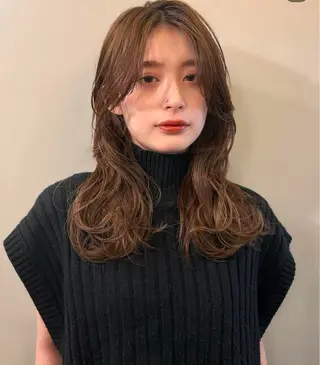 カラー パーマ 原宿／艶カラー 🦜kotoriのヘアスタイル