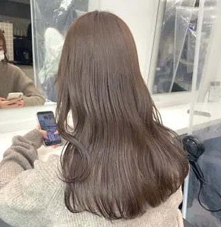 ロング 肌なじみベージュ 🦋azu🦋のヘアスタイル