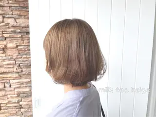 ミディアム カラー 髪質改善✨️透明感カ ラー✧*。山下さいみのヘアスタイル