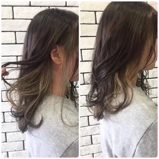 セミロング mare所属・＊＊＊ natsumiのヘアスタイル