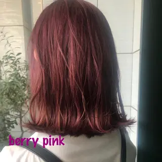 ミディアム カラー 💫期間限定価格💫 似合わせカット🧚のヘアスタイル