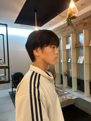 メンズ 髪質改善/ストレート パーマ長久手/ひかるのヘアスタイル