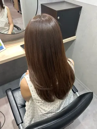 ロング 鳥山 留奈のヘアスタイル