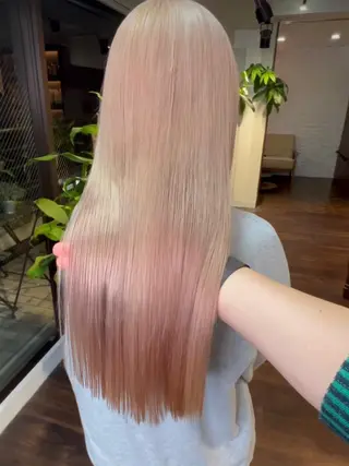 ロング カラー 🧡色落ちまで2度綺 麗なカラー🧡ヨシキのヘアスタイル