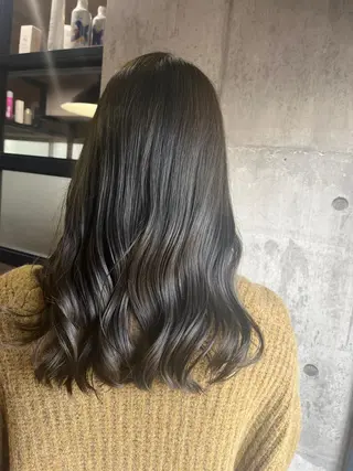 セミロング カラー 🎀髪質改善 そら🎀のヘアスタイル