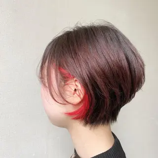 ショート CHAINON 近鉄奈良店のヘアスタイル