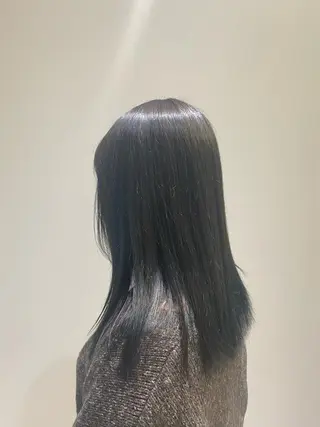 ロング カラー 鹿児島 聖来のヘアスタイル