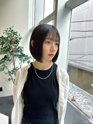 ショート カラー LUMO所属・矢野 晃平のヘアスタイル