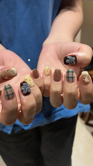 ネイル ネイルサロン　SLASH所属・Aki ୨୧のネイルデザイン