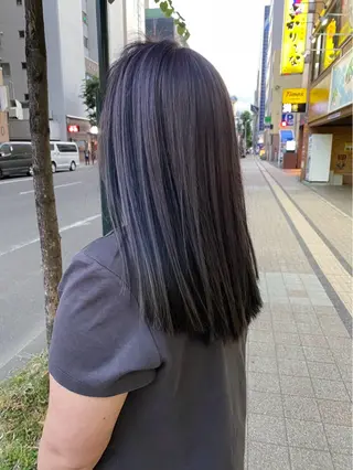 カラー sato harunaのヘアスタイル