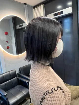 ショート maya レイヤーカットのヘアスタイル