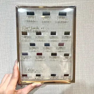 マツエク・マツパ eyesalon Fair 北川のマツエク・マツパデザイン