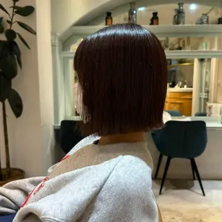 ミディアム 髪質改善/ボブ /韓国/erikoのヘアスタイル