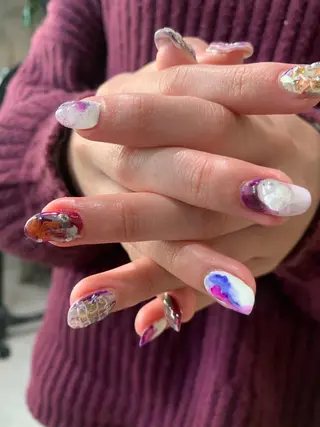 ネイル AO所属・RISAKO 艶髪モテヘア🎀府中のヘアスタイル