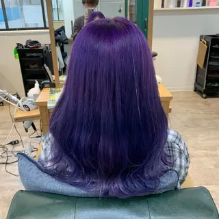 ロング カラー 加藤 雄大のヘアスタイル