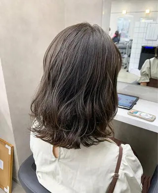 セミロング 【美容室が苦手な方 専問美容室】MIHOのヘアスタイル