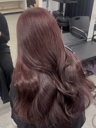 カラー 暖色メンズレディース 🍓優 音のヘアスタイル