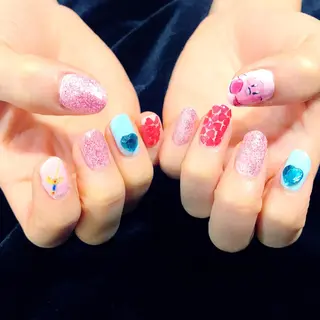 ネイル AOI✩⡱ y2kネイルのネイルデザイン