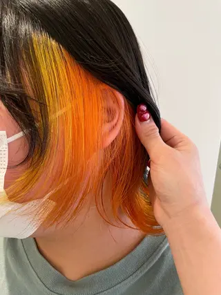 カラー 🎯🦖ʜᴀɴᴀ /ᴇᴍᴍᴇ 🌷🥤のヘアスタイル