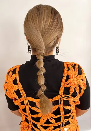 ヘアアレンジ Kva所属・ウルフ/ハイトーン /髪質改善/AIRIのヘアスタイル