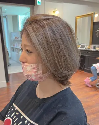 ショート カラー ハルキ/ 髪質改善のヘアスタイル