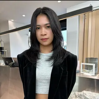 ロング 髪質改善/縮毛矯正/ 韓国ヘア/矢野のヘアスタイル