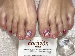 ネイル corazon所属・ネイリスト aicoのネイルデザイン