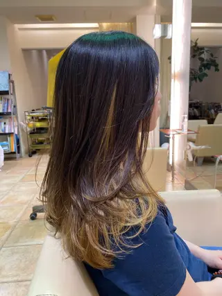 ロング Fuse所属・Hana ⭐️カラーモデル募集のヘアスタイル