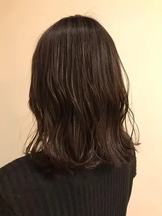 ミディアム カラー なかむら ゆきのヘアスタイル