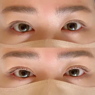 セミロング パーマ キッズ ネイル マツエク・マツパ アイブロウ 𓊆ᶠᵉᵉʸ𓊇 ᶜᴴᴵᴴᴬᴿᵁのマツエク・マツパデザイン