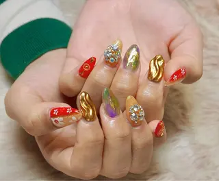 ネイル オーナーネイリスト MAKIのネイルデザイン