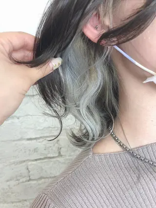 ミディアム カラー ️❤️透明感カラー Yūka❤️のヘアスタイル