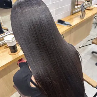 ロング 安部 紗菜のヘアスタイル