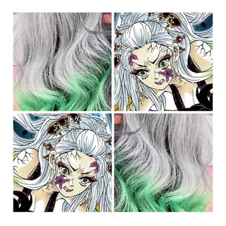 ミディアム カラー GARU-ガル-所属・TSUNO🦖 派手髪/オタク美容師のヘアスタイル