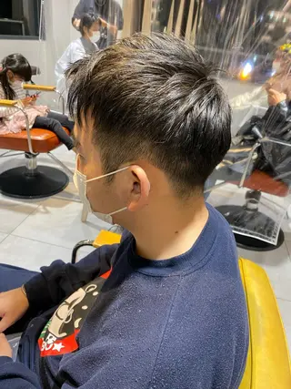 メンズ 関口 桃花🌷 暖色カラーのヘアスタイル