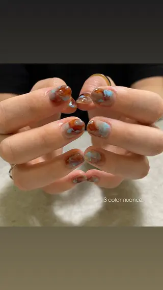ネイル RooM tani /個性派ニュアンスのネイルデザイン