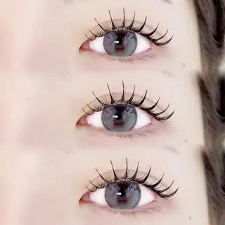 マツエク・マツパ 大阪梅田 SAKI 韓国風束感まつ毛のマツエク・マツパデザイン