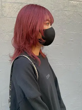 セミロング カラー サカグチユキナ 【tocca】のヘアスタイル