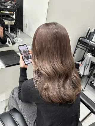 ミディアム 急募/ブリーチモデル /🦋/まゆのヘアスタイル