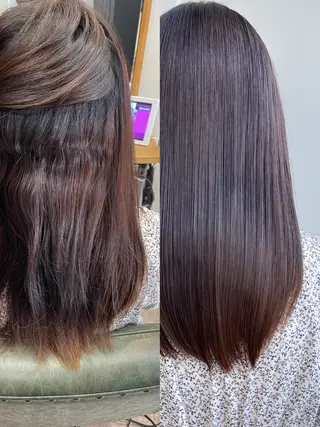 オリーブ/髪質改善/ 縮毛矯正/あいり🫒のヘアスタイル