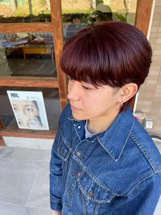 カラー メンズ marbles 森田雅治のヘアスタイル