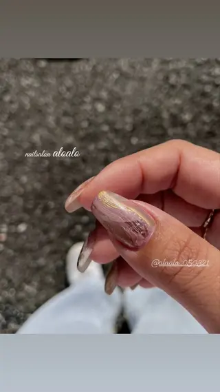 ネイル nail salon  aloalo所属・Nailist Ayaのネイルデザイン