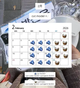 ショート Serina カットモデル募集中！のヘアスタイル