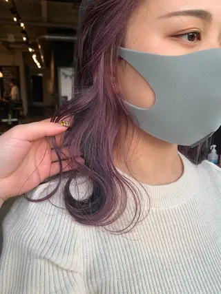 ミディアム カラー tablier所属・北名古屋 /美容院カフェのヘアスタイル